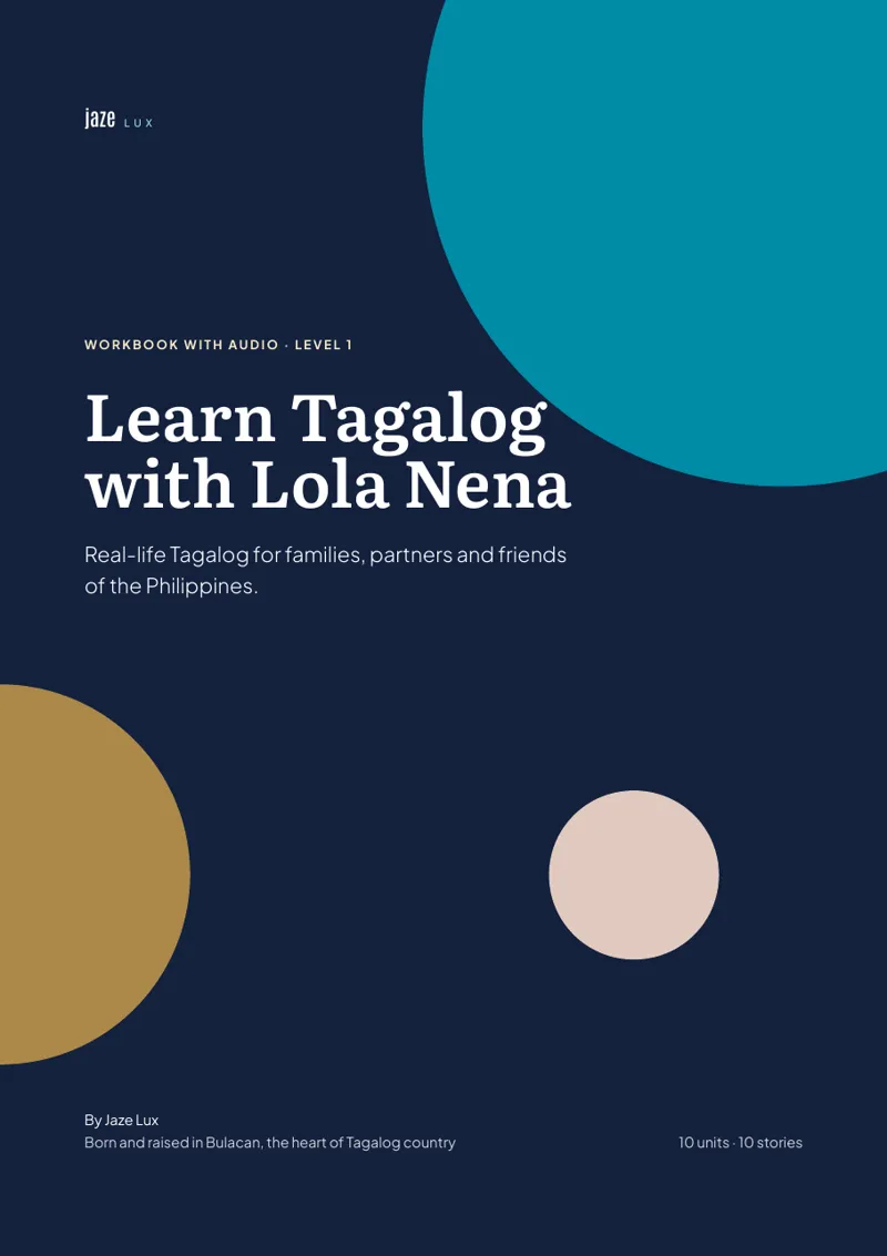 Cover of Learn Tagalog with Lola Nena, Level 1
